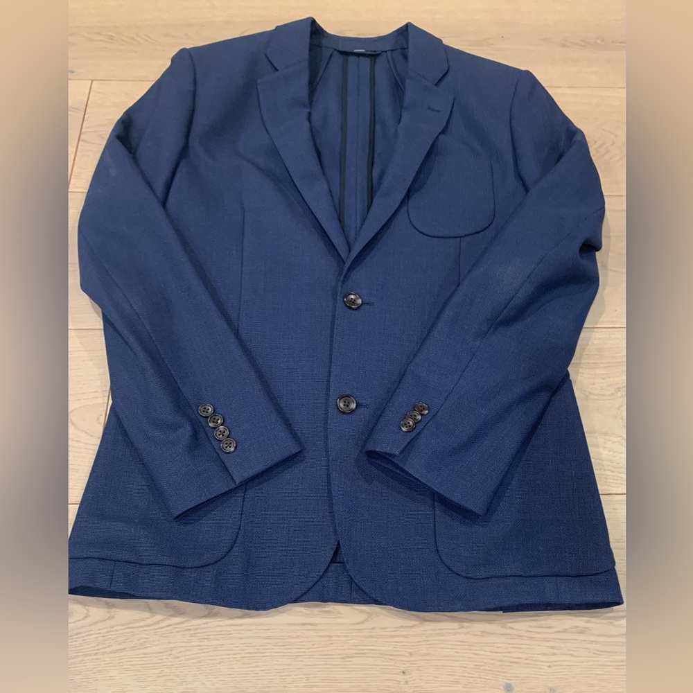 Bonobos Men’s Navy Unlined Blazer